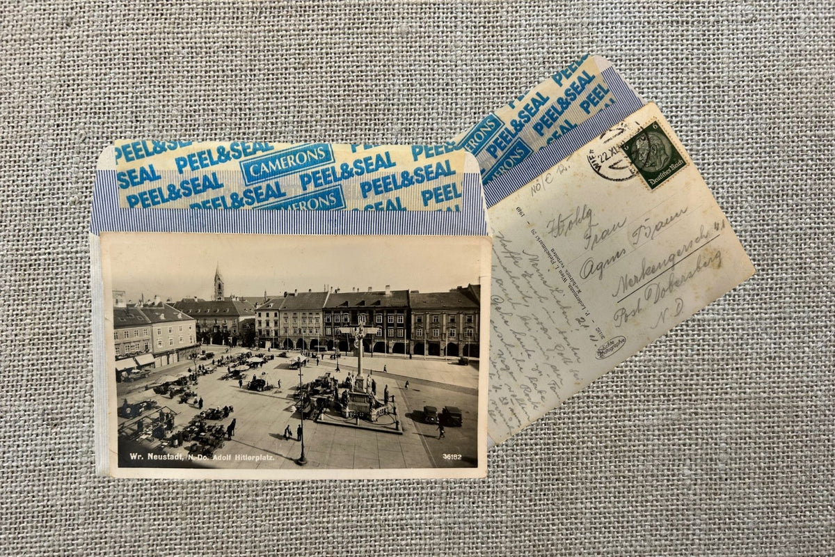Wr Neustadt Austria Adolf Hitler Platz Postcard