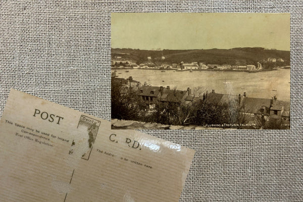 "Flushing & Trefusis, Falmouth" Vintage Postcard 1900's