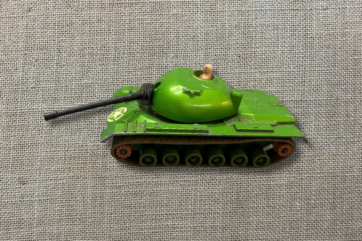 Vintage M48 Patton Battle Tank Toy