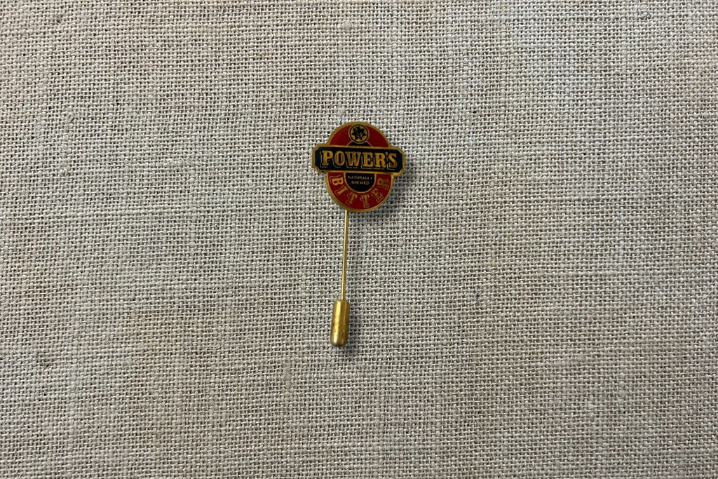 Vintage Powers Bitter Lapel Pin