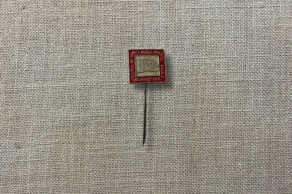 Vintage Incurably Sick Charity Pin