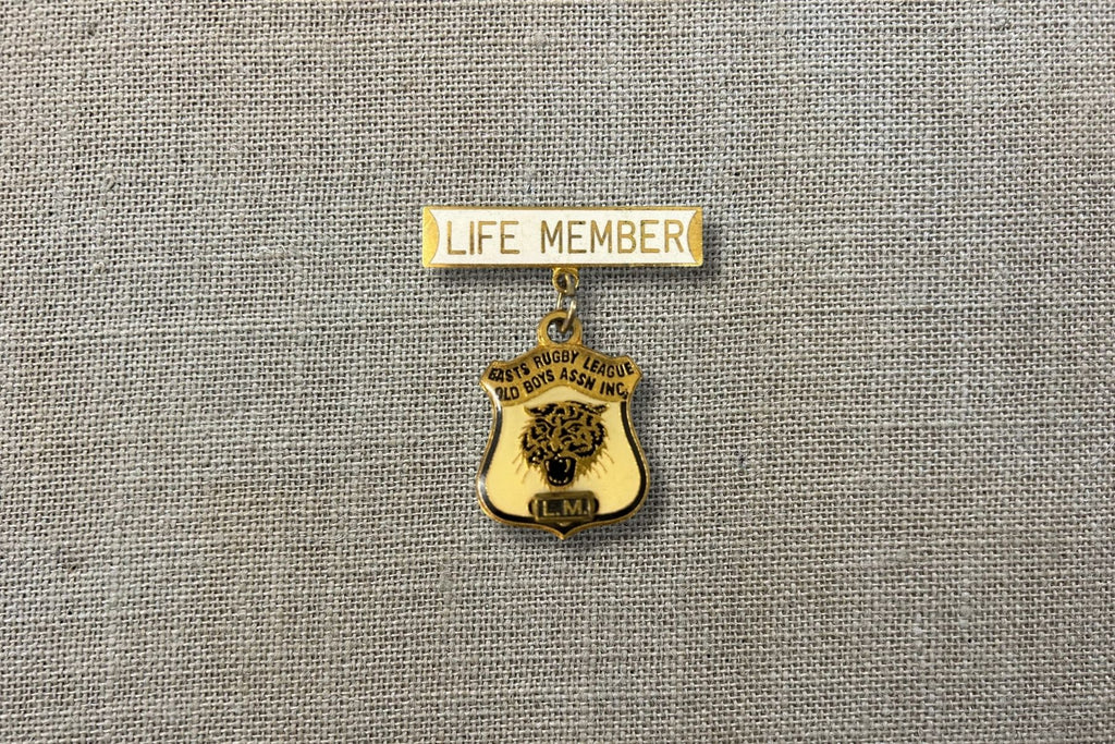 Easts Rugby League Life Member Badge
