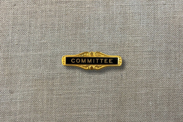 Vintage Committee Badge - Collectors Armoury