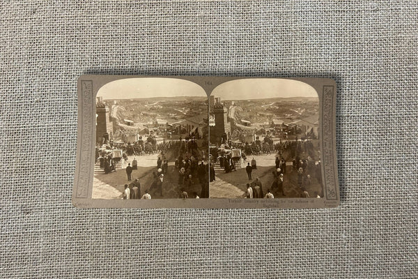 WWI Photo of Turkish Infantry Mobilising for the Defence of Bagdad