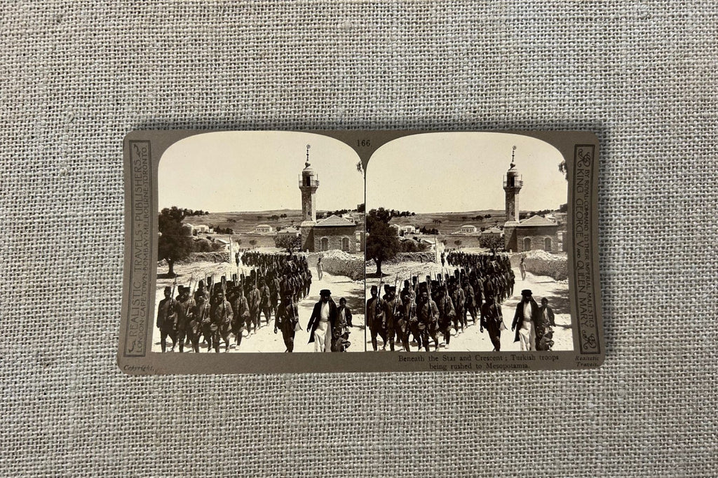 WWI Photo of Turkish being rushed to Mesopotamia