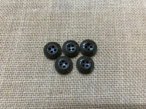 WW2 Australian Army Buttons (set of 5)