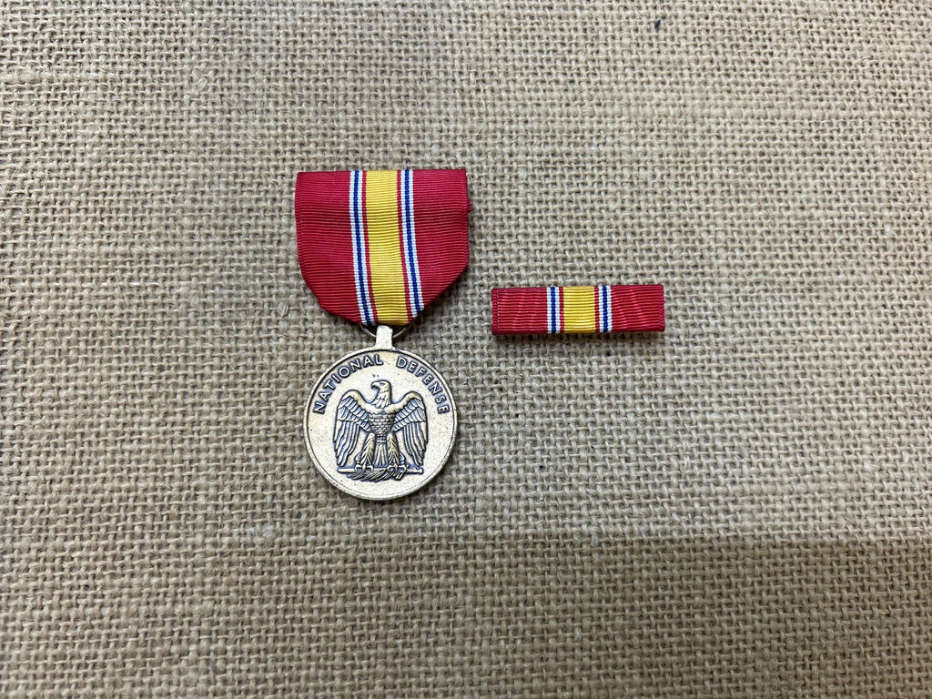 USA National Defence Medal with Bar