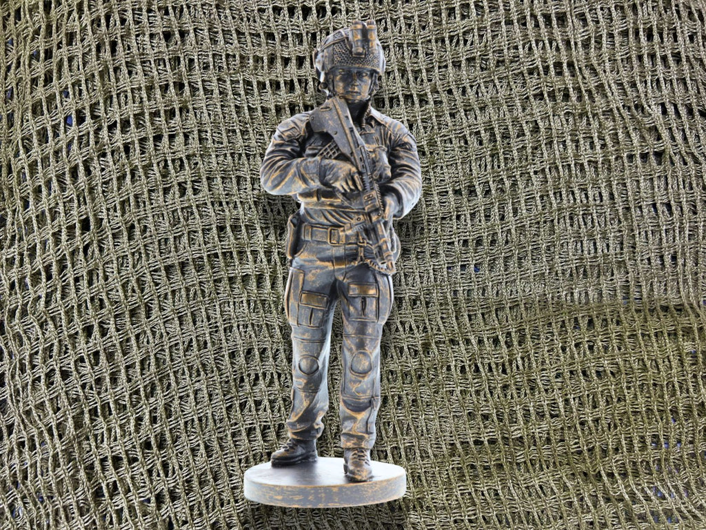 Modern Digger Miniature Figurine