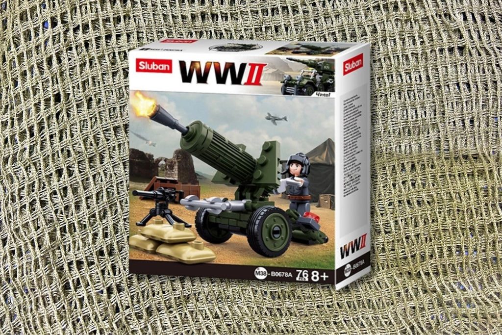 WW2 Machine Gun Mini Construction Set