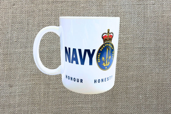 Navy Values Coffee Mug