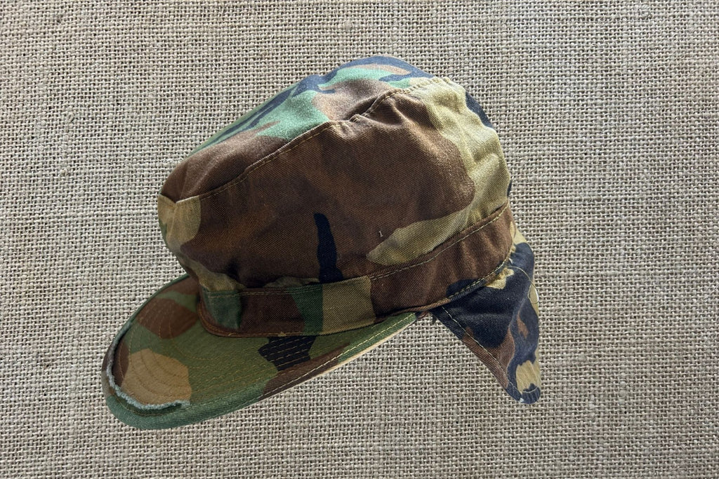 Reversible Woodland & Desert Camo Hat