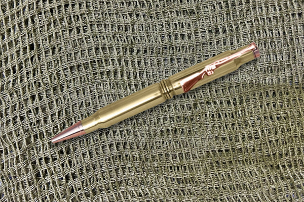 The Digger Rifle Clip Bullet Pen