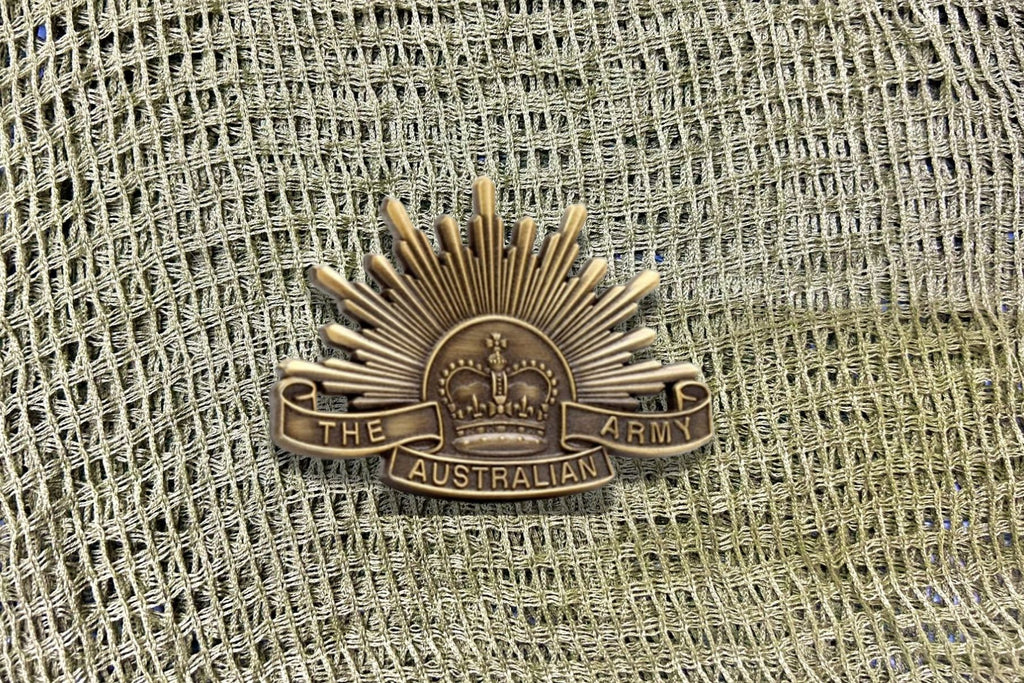 Rising Sun Metal Fridge Magnet