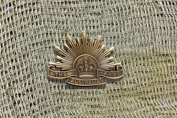 Rising Sun Metal Fridge Magnet