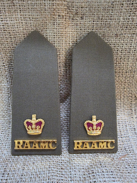 Royal Australian Army Medical Corps Major Shoulder Boards