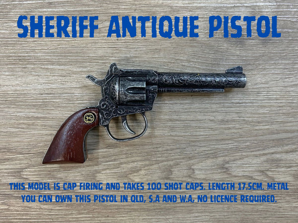 Sheriff Antique Cap Gun