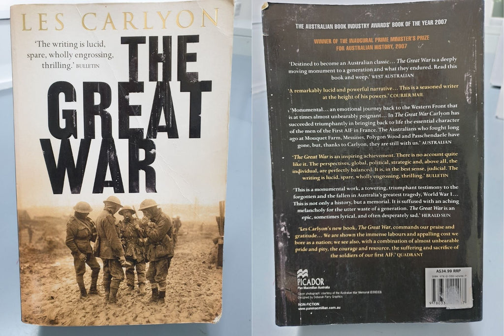 The Great War by Les Carlyon
