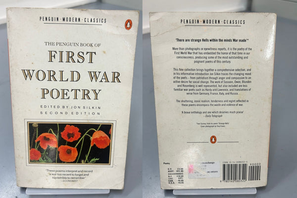 The Penguin Book of First World War Poetry by Jon Silkin