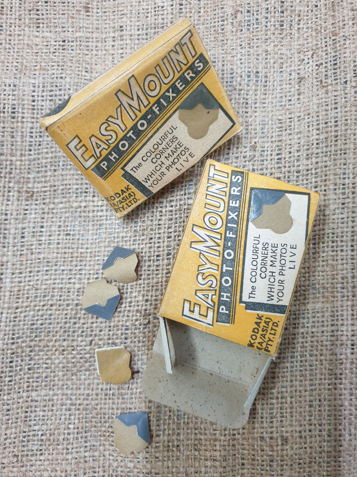 Vintage Kodak Easy Mount Photo Fixers