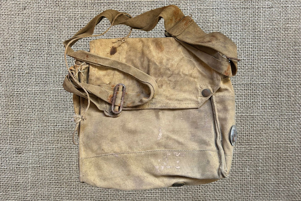 WWII Army Gas Mask Bag