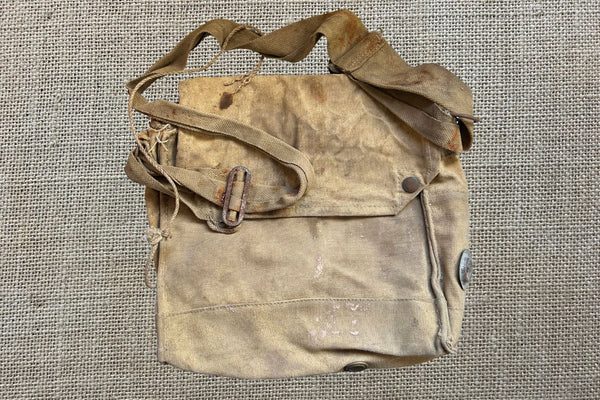 WWII Army Gas Mask Bag