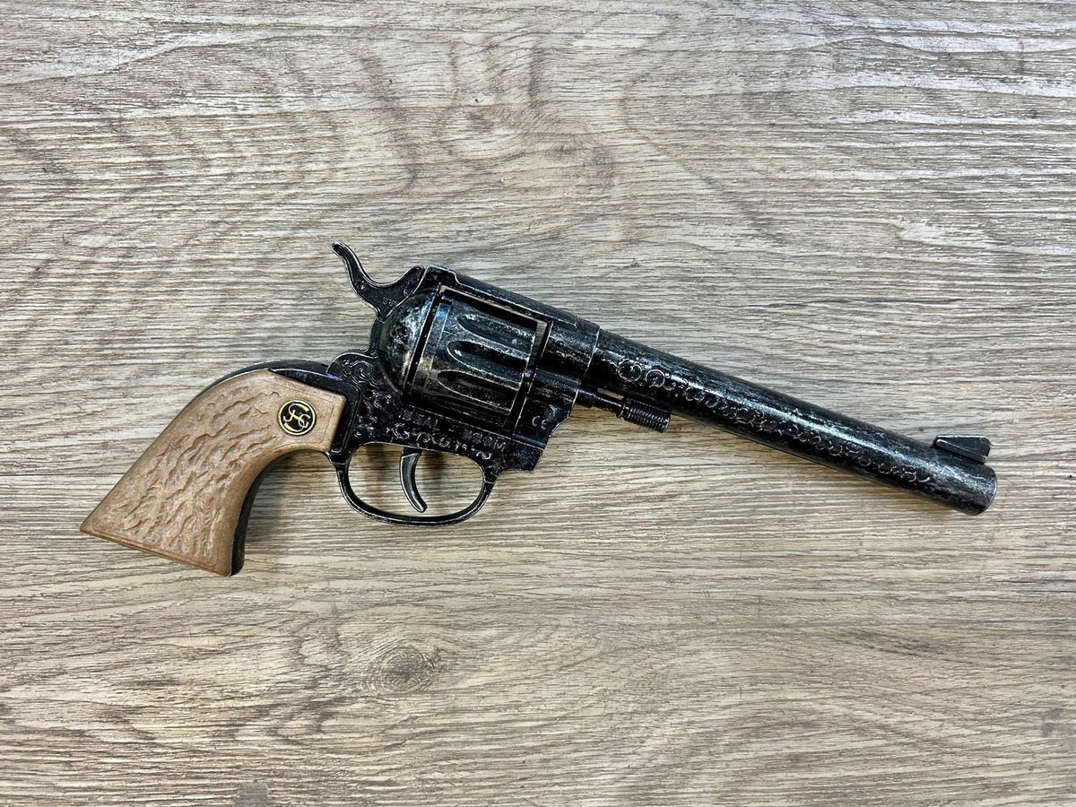 Buntline-Style 12-Shot Cap Gun Revolver