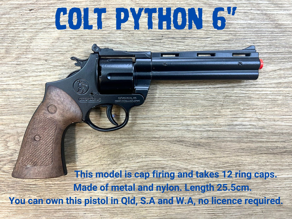 Colt Python 6" Cap Gun