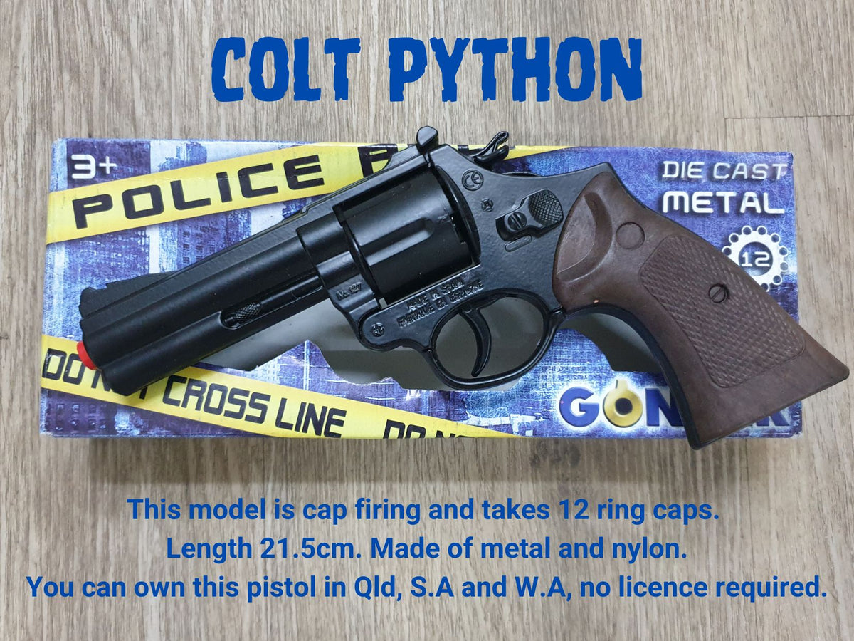 Colt Python 4" Cap Gun