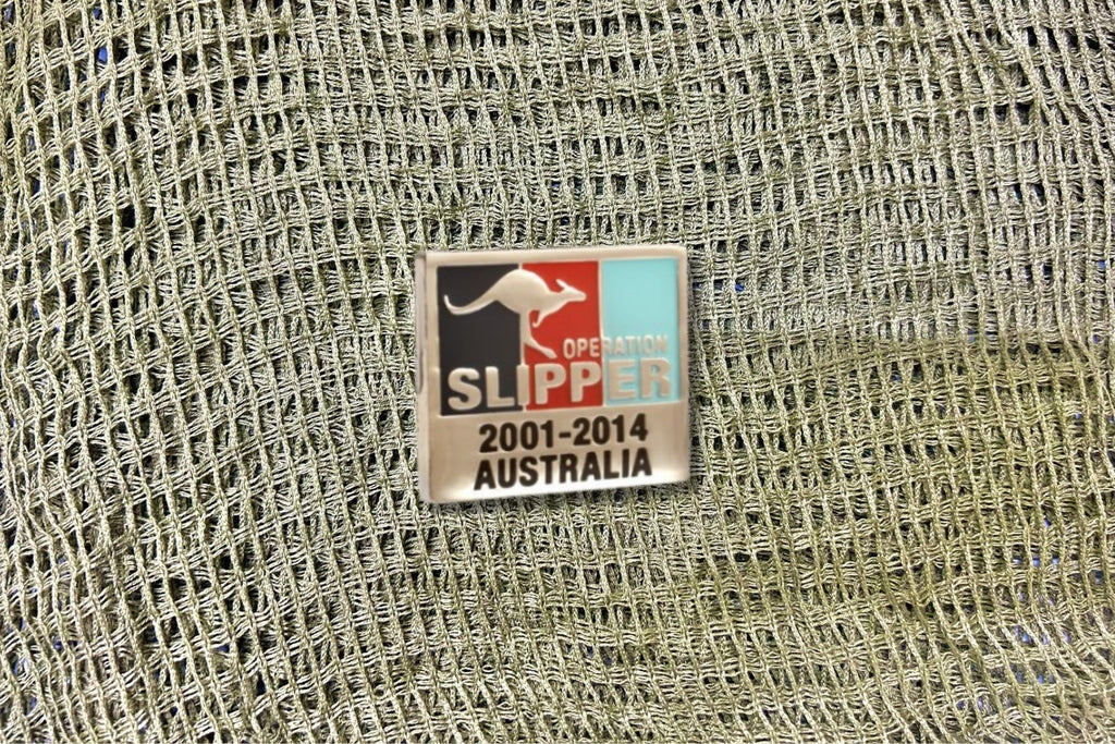 Operation Slipper Australia Lapel Pin