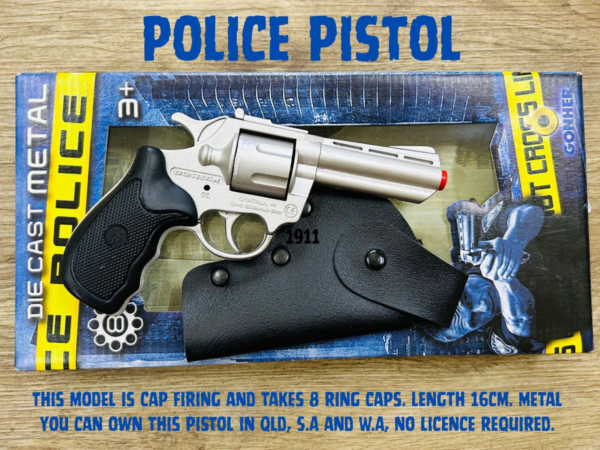 Police Pistol Cap Gun