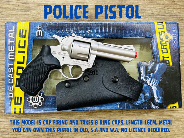 Police Pistol Cap Gun