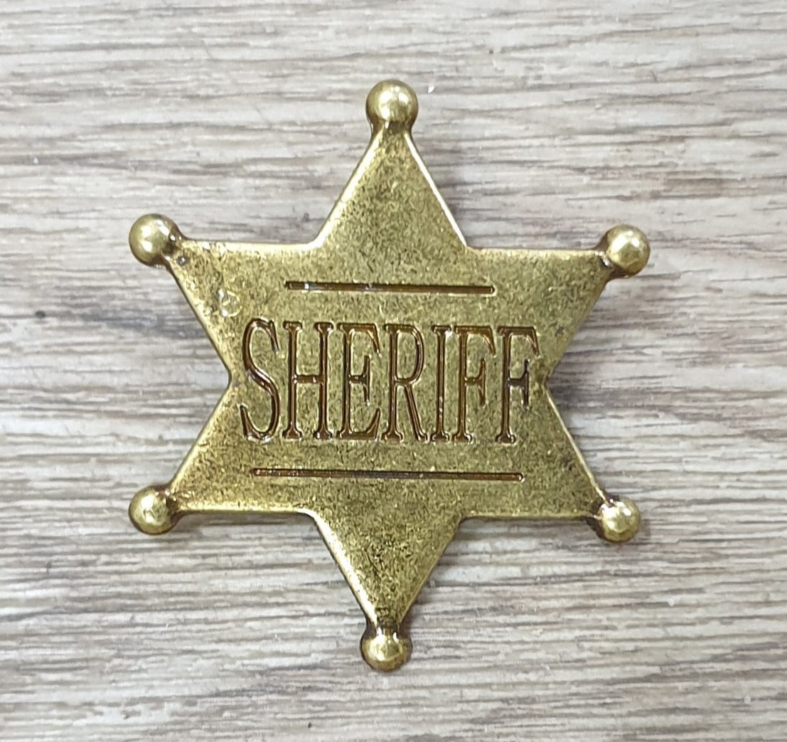 Western Sheriff Badge