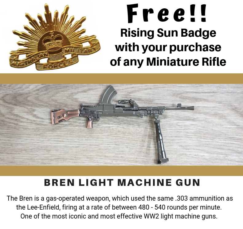 Miniature Bren Light Machine Gun