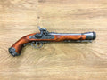 Italian Pirate Percussion Pistol Replica (Grey), side view