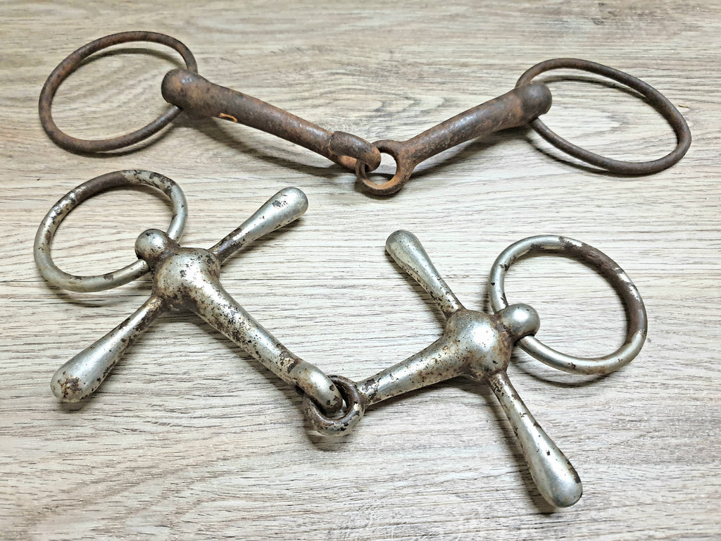 2 Horse Bits Antique