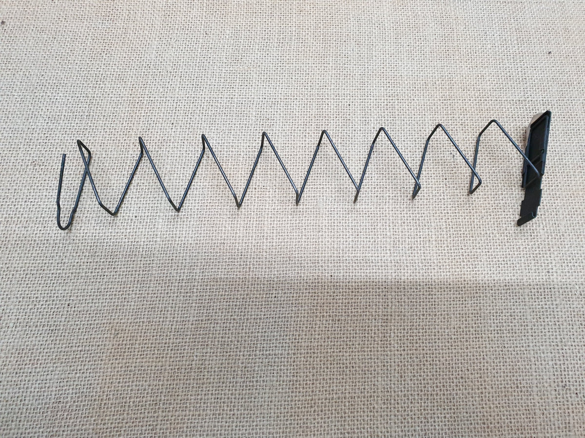 H&K Magazine Spring with Follower, spring and follower laid out