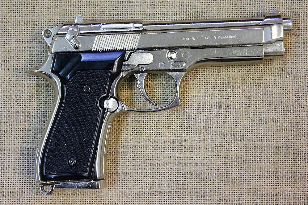 Beretta M92 9mm (Chrome)