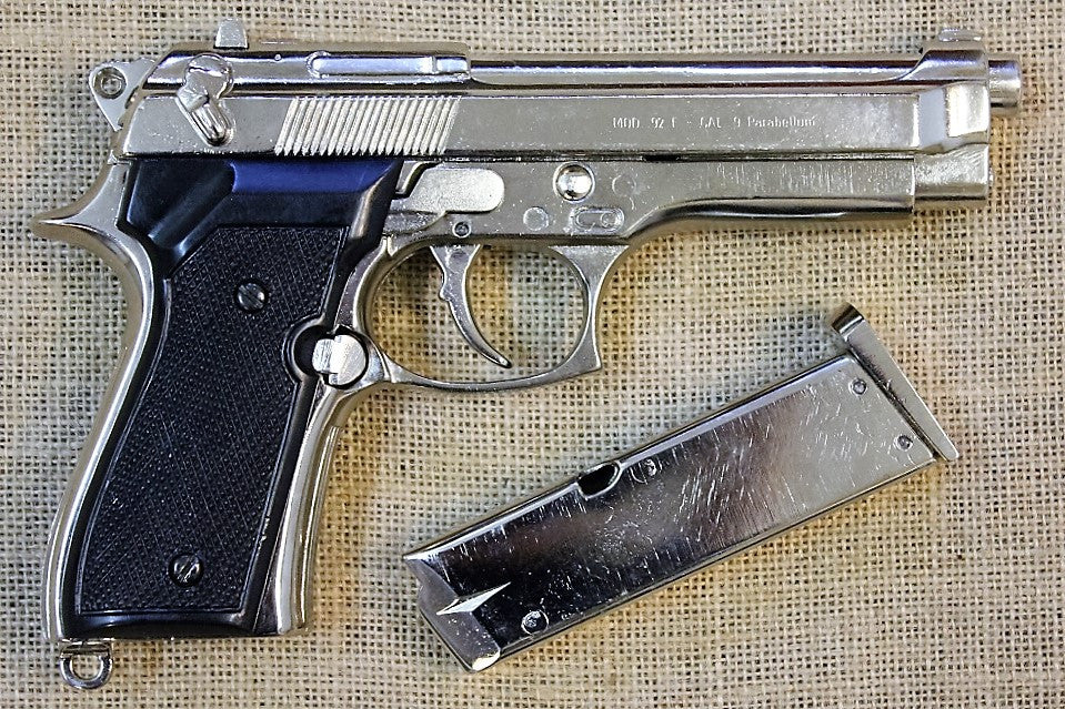 Beretta M92 9mm (Chrome)