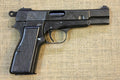 Browning Hi-Power 9mm Replica Pistol, left side