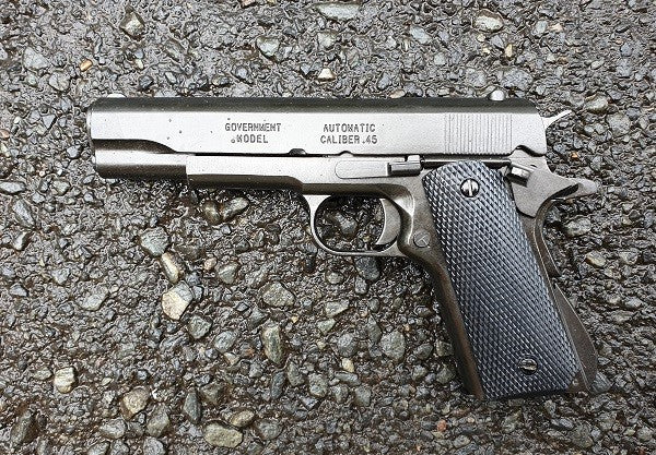 Colt M1911A1 .45 Replica Pistol, Field Strippable (Black), right side