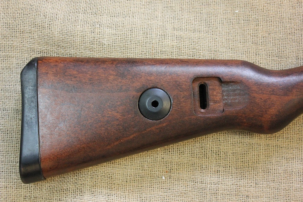 Mauser Kar98k WWII Replica Rifle, butt stock detail