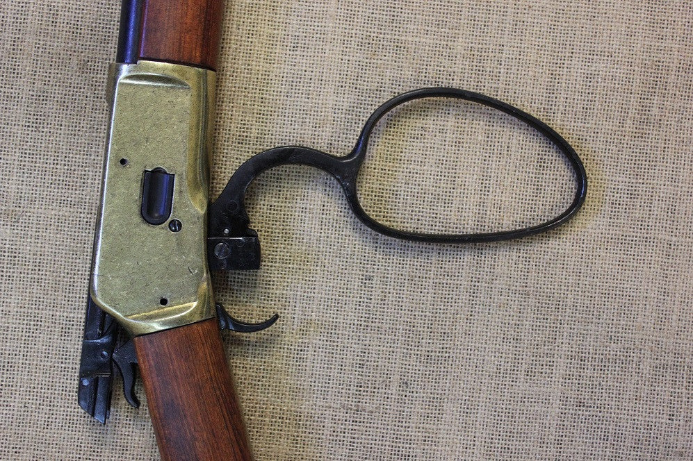 Winchester 1892 Large-Loop Carbine Replica, large loop lever detail