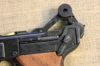 Luger P08 9mm Replica Pistol (Timber Grips), toggle detail