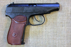 Makarov PM 9mm Replica Pistol, grip detail