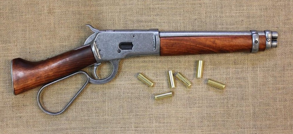 Winchester 1892 Mare's Leg Replica, right side with dummy rounds