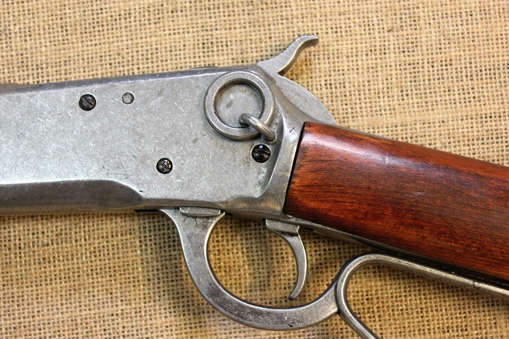 Winchester 1892 Mare's Leg Replica, receiver and saddle ring detail