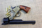 Smith & Wesson Schofield Replica Revolver (Brass Frame), top-break action open