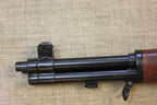 M1 Garand Replica Rifle, muzzle and front sight detail
